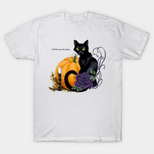 Little Black Cat T-Shirt